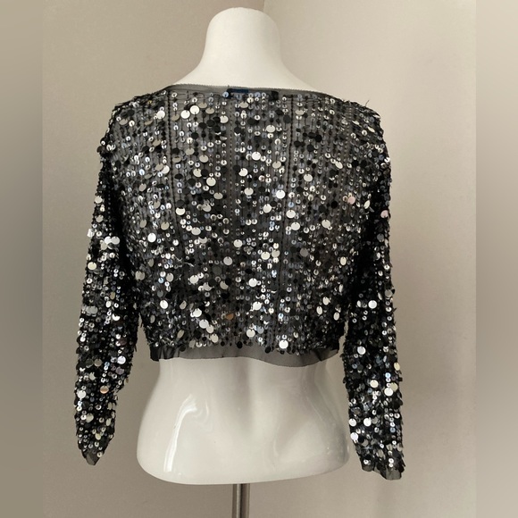 havenbleu Sequined Cropped Blouse - Picture 5 of 5
